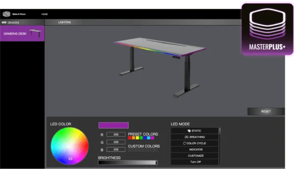 Cooler Master GD120 ARGB Gaming Desk – Image 7