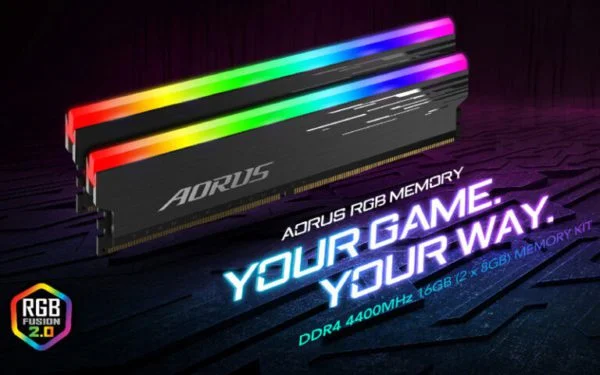 Gigabyte AORUS RGB 16 Go (8x2) 3333 Mhz – Image 5
