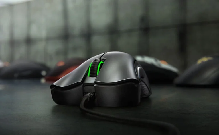 SOURIS GAMER Razer DeathAdder Essential 6400 dpi Blanc - PCSTORE MAROC