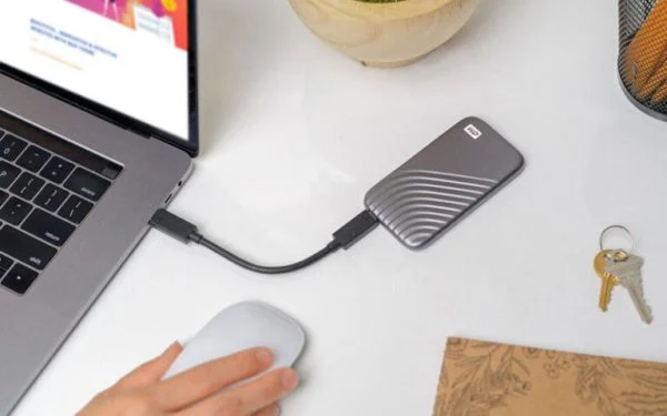 WD My Passport SSD 500 Go USB 3.1 - Gris – Image 5