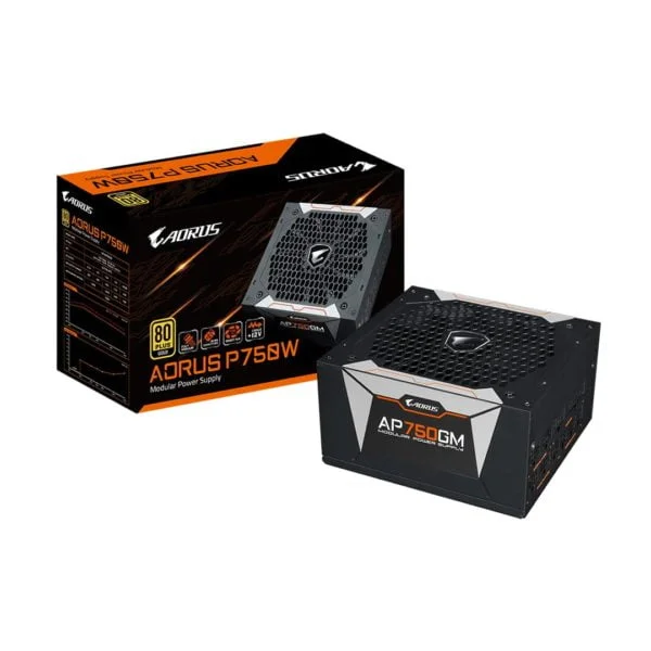 Aorus P750W Gold Modulaire - ATLAS GAMING - Alimentations|Alimentations 750W Gigabyte Aorus Maroc - PC Gamer Maroc - Workstation Maroc