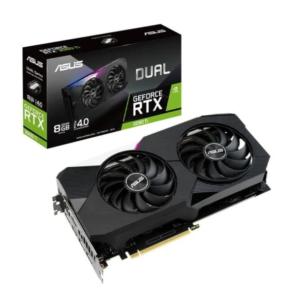 Asus DUAL GeForce RTX 3060 Ti O8G V2 - ATLAS GAMING - Cartes Graphiques|Cartes Graphiques 8GB Asus Maroc - PC Gamer Maroc - Workstation Maroc