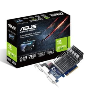 Asus GeForce GT 710 2-SL - ATLAS GAMING - Cartes Graphiques|Cartes Graphiques 2GB Asus Maroc - PC Gamer Maroc - Workstation Maroc