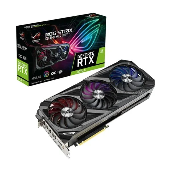 Asus ROG STRIX GeForce RTX 3070 Ti O8G GAMING - ATLAS GAMING - Cartes Graphiques|Cartes Graphiques 8GB Asus ROG Maroc - PC Gamer Maroc - Workstation Maroc