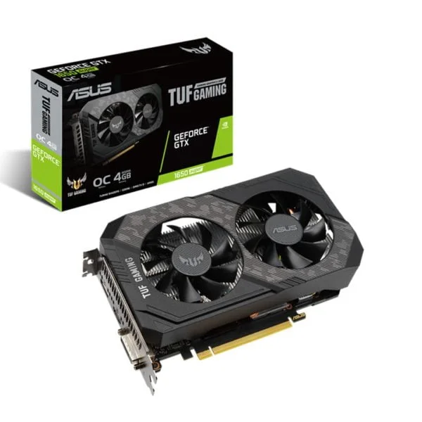 Asus TUF GeForce GTX 1650 Super - ATLAS GAMING - Cartes Graphiques|Cartes Graphiques 4GB Asus TUF Maroc - PC Gamer Maroc - Workstation Maroc