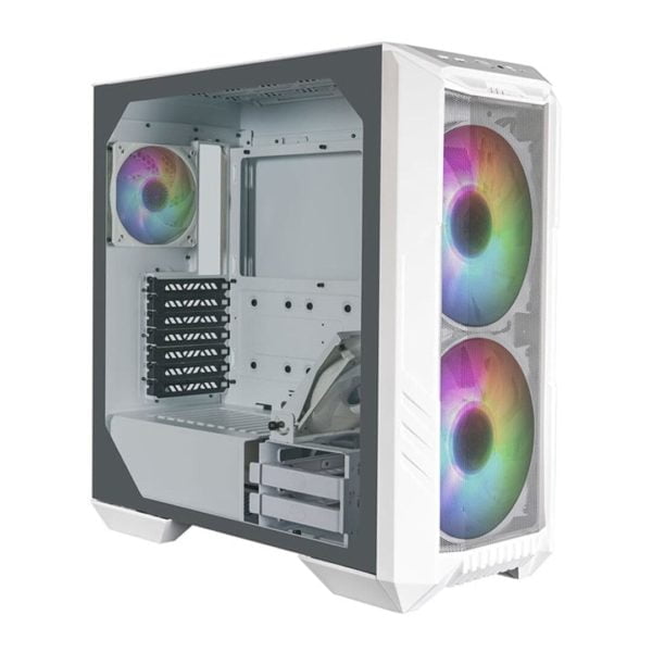Cooler Master HAF 500 White - ATLAS GAMING - Boitiers|Boitiers RGB Cooler Master Maroc - PC Gamer Maroc - Workstation Maroc