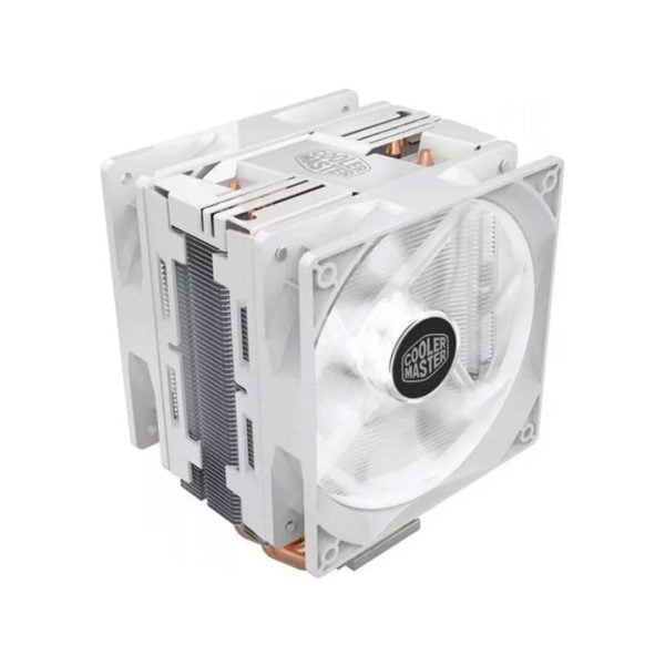 Cooler Master Hyper 212 White LED Turbo - ATLAS GAMING - Cooling|Cooling RGB Cooler Master Maroc - PC Gamer Maroc - Workstation Maroc