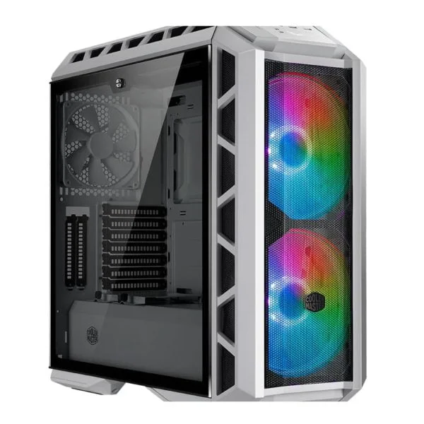 Cooler Master MasterCase H500P Mesh White ARGB - ATLAS GAMING - Boitiers|Boitiers RGB Cooler Master Maroc - PC Gamer Maroc - Workstation Maroc