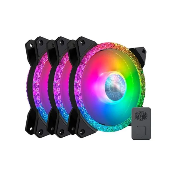 Cooler Master MasterFan MF120 Prismatic 3in1 - ATLAS GAMING - Cooling|Cooling RGB Cooler Master Maroc - PC Gamer Maroc - Workstation Maroc