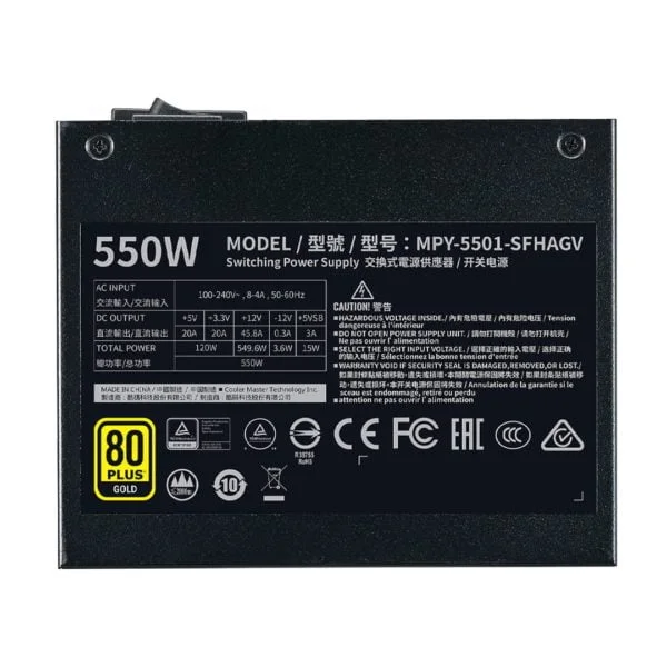 Cooler Master V550 SFX Gold Modulaire – Image 5