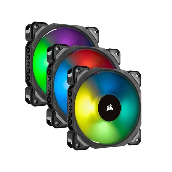 Corsair Air Series ML 120 Pro LED RGB Triple Pack - ATLAS GAMING - Cooling|Cooling RGB Corsair Maroc - PC Gamer Maroc - Workstation Maroc