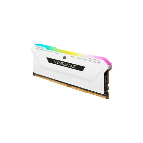 Corsair Vengeance RGB PRO 16 Go (8x2) 3200 Mhz Blanc – Image 4