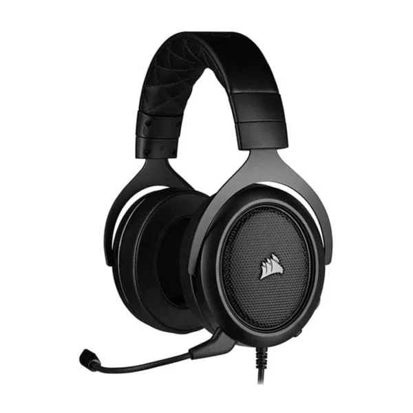 Corsair HS50 PRO Stereo Carbon - ATLAS GAMING - Casques Micro Corsair Maroc - PC Gamer Maroc - Workstation Maroc