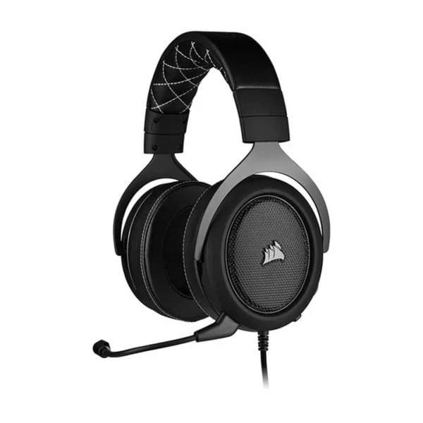 Corsair HS60 PRO Surround Carbon - ATLAS GAMING - Casques Micro Corsair Maroc - PC Gamer Maroc - Workstation Maroc
