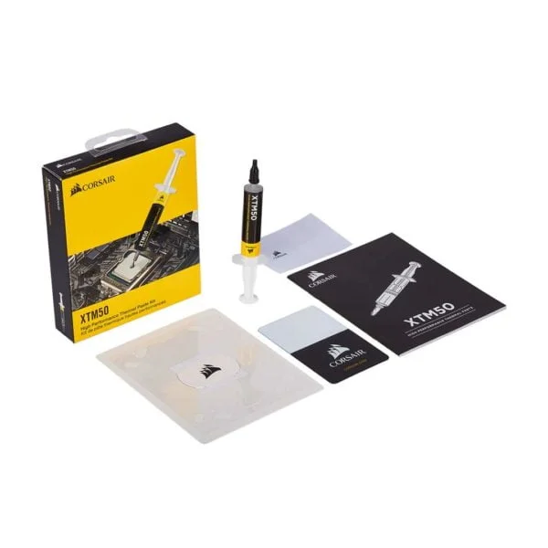 Corsair XTM50 High Performance Paste - ATLAS GAMING - Pate Thermique Corsair Maroc - PC Gamer Maroc - Workstation Maroc