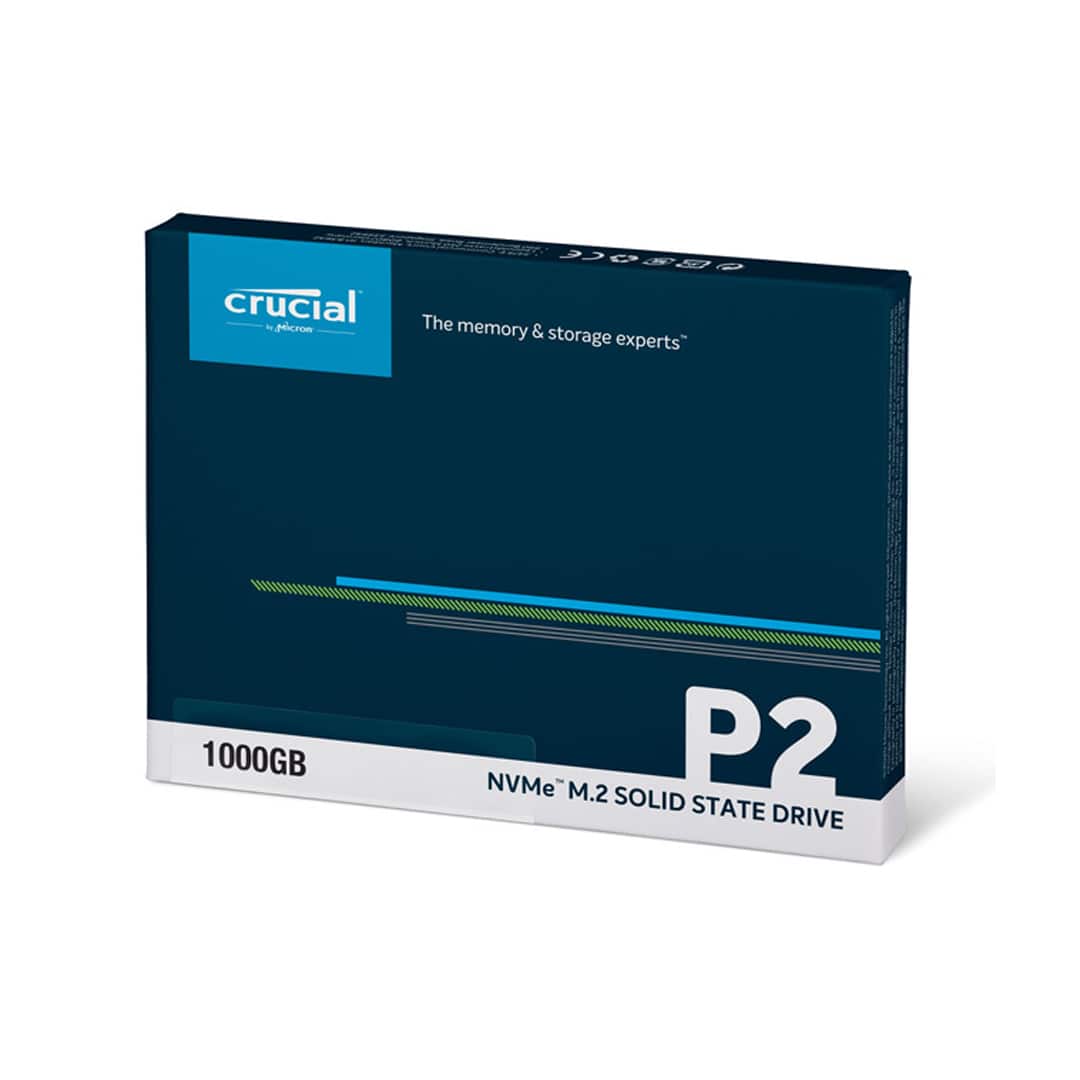 Crucial P2 M.2 PCIe NVMe 1 To - ATLAS GAMING - Stockage