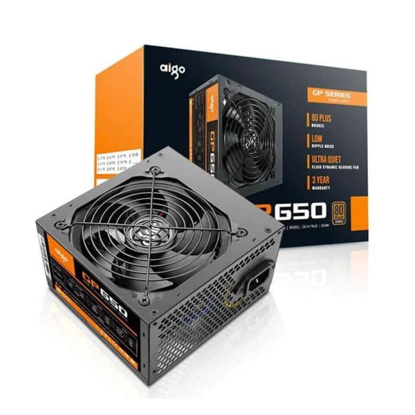 DarkFlash Aigo GP650 Bronze - ATLAS GAMING - Alimentations|Alimentations 650W DarkFlash Maroc - PC Gamer Maroc - Workstation Maroc