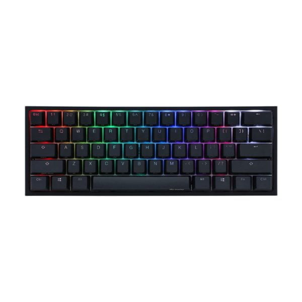 Ducky Channel One 2 Mini RGB Noir Silent Red Switch - ATLAS GAMING - Claviers RGB|Claviers USB Ducky Channel Maroc - PC Gamer Maroc - Workstation Maroc