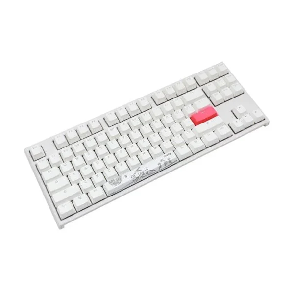 Ducky Channel One 2 TKL RGB Blanc Silent Red Switch – Image 2