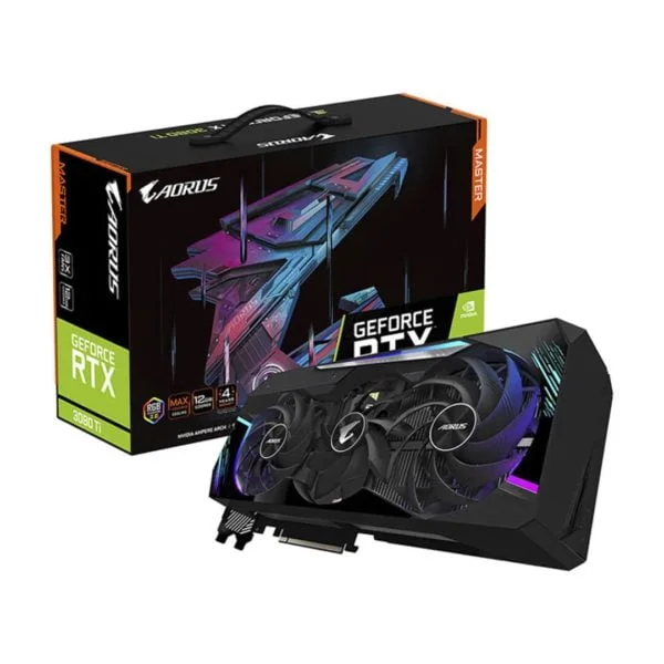 Gigabyte AORUS GeForce RTX 3080 Ti MASTER 12G - ATLAS GAMING - Cartes Graphiques|Cartes Graphiques 12GB Gigabyte Aorus Maroc - PC Gamer Maroc - Workstation Maroc