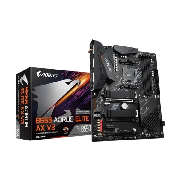 Gigabyte B550 AORUS ELITE V2 - ATLAS GAMING - Carte Mère Gigabyte Aorus Maroc - PC Gamer Maroc - Workstation Maroc