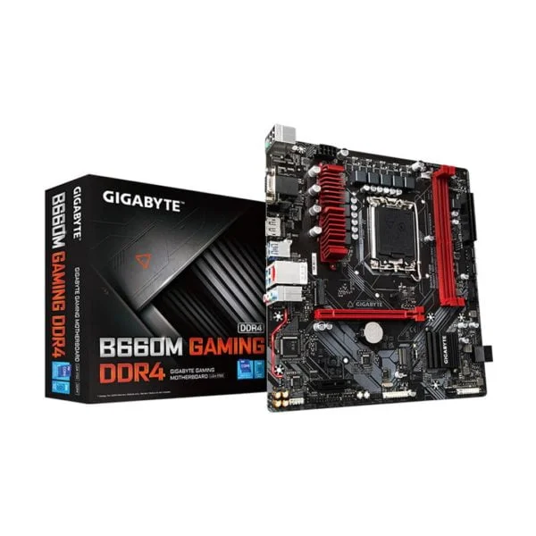 Gigabyte B660M GAMING DDR4 - ATLAS GAMING - Carte Mère Gigabyte Maroc - PC Gamer Maroc - Workstation Maroc