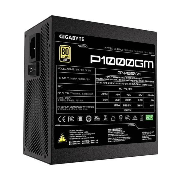 Gigabyte GP-P1000GM Gold Modulaire – Image 3