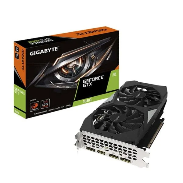 Gigabyte GeForce GTX 1660 OC 6G - ATLAS GAMING - Cartes Graphiques|Cartes Graphiques 6GB Gigabyte Maroc - PC Gamer Maroc - Workstation Maroc