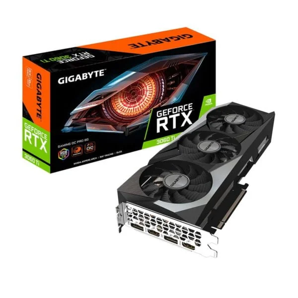 Gigabyte GeForce RTX 3060 Ti Gaming OC PRO-8G - ATLAS GAMING - Cartes Graphiques|Cartes Graphiques 8GB Gigabyte Maroc - PC Gamer Maroc - Workstation Maroc