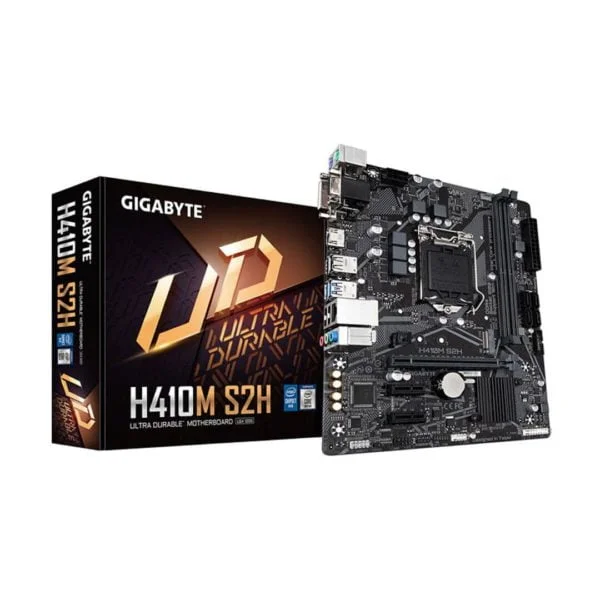Gigabyte H410M S2H - ATLAS GAMING - Carte Mère Gigabyte Maroc - PC Gamer Maroc - Workstation Maroc