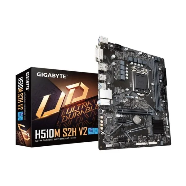 Gigabyte H510M S2H V2 - ATLAS GAMING - Carte Mère Gigabyte Maroc - PC Gamer Maroc - Workstation Maroc