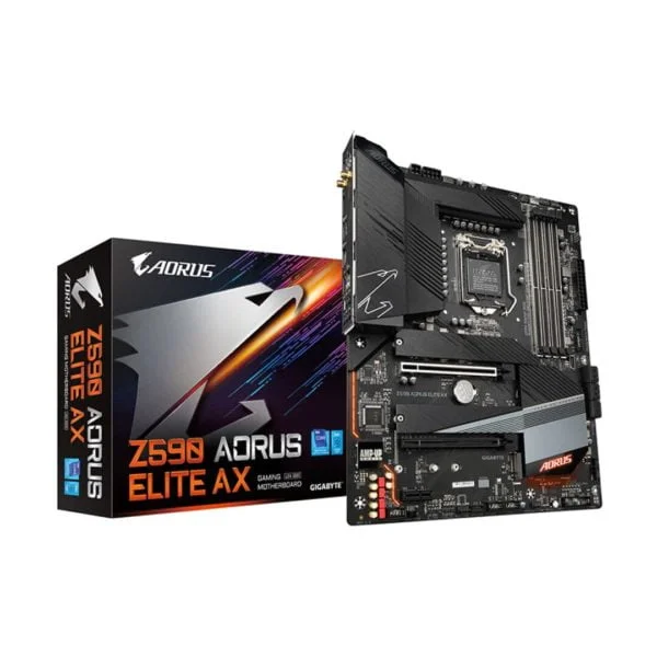 Gigabyte Z590 AORUS ELITE AX - ATLAS GAMING - Carte Mère Gigabyte Aorus Maroc - PC Gamer Maroc - Workstation Maroc