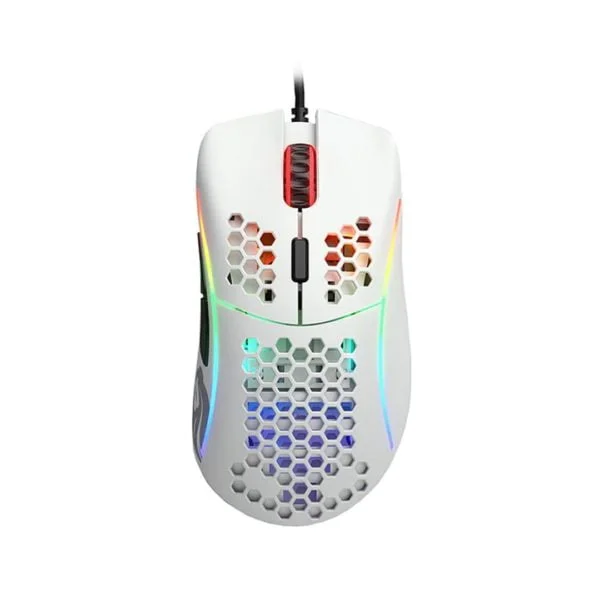 Glorious Model D Glossy White - ATLAS GAMING - Souris Glorious Maroc - PC Gamer Maroc - Workstation Maroc