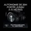 Logitech G Pro X Wireless Lightspeed Gaming Headset Noir – Image 2