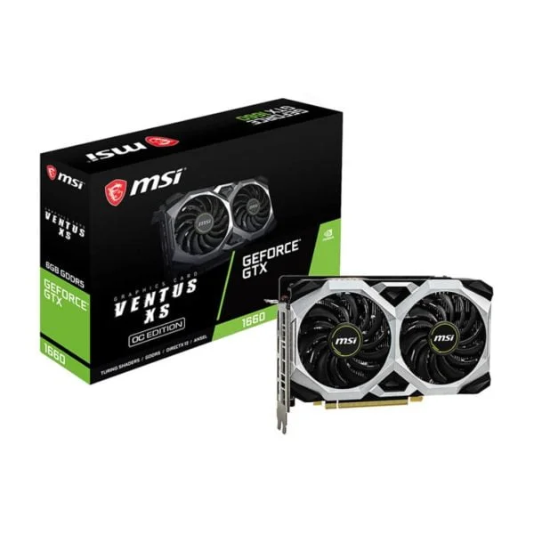 MSI GeForce GTX 1660 SUPER VENTUS XS OC - ATLAS GAMING - Cartes Graphiques|Cartes Graphiques 6GB MSI Maroc - PC Gamer Maroc - Workstation Maroc