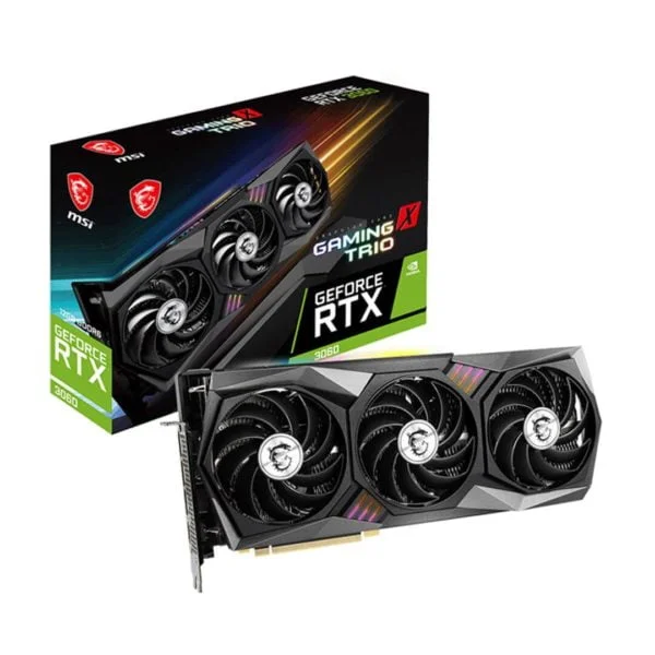 MSI GeForce RTX 3060 GAMING X TRIO 12G - ATLAS GAMING - Cartes Graphiques|Cartes Graphiques 12GB MSI Maroc - PC Gamer Maroc - Workstation Maroc