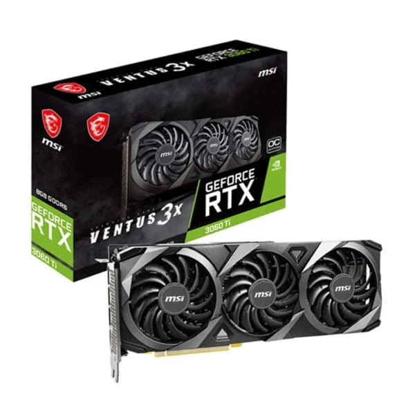 MSI GeForce RTX 3060 Ti VENTUS 3X 8G OC - ATLAS GAMING - Cartes Graphiques|Cartes Graphiques 8GB MSI Maroc - PC Gamer Maroc - Workstation Maroc