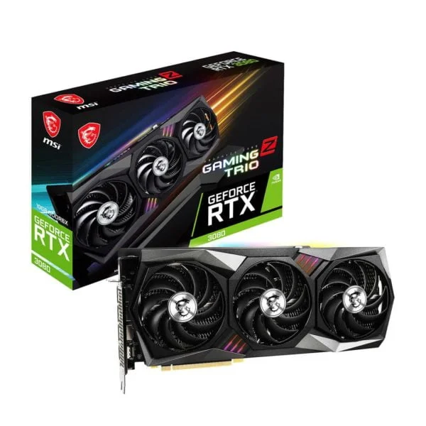 MSI GeForce RTX 3080 Gaming Z Trio - ATLAS GAMING - Cartes Graphiques|Cartes Graphiques 10GB MSI Maroc - PC Gamer Maroc - Workstation Maroc