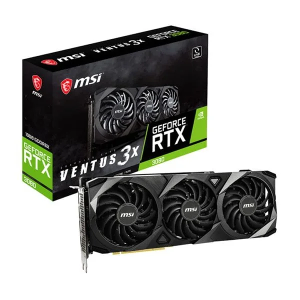 MSI GeForce RTX 3080 Ventus 3X 10G - ATLAS GAMING - Cartes Graphiques|Cartes Graphiques 10GB MSI Maroc - PC Gamer Maroc - Workstation Maroc