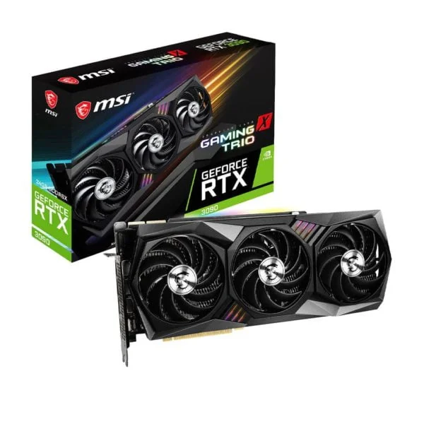 MSI GeForce RTX 3090 Gaming X Trio 24G - ATLAS GAMING - Cartes Graphiques|Cartes Graphiques 24GB MSI Maroc - PC Gamer Maroc - Workstation Maroc