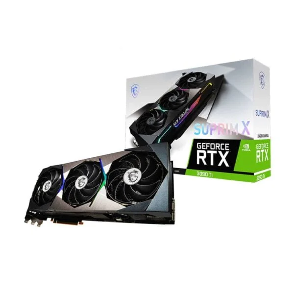 MSI GeForce RTX 3090 Ti SUPRIM X 24G - ATLAS GAMING - Cartes Graphiques|Cartes Graphiques 24GB MSI Maroc - PC Gamer Maroc - Workstation Maroc
