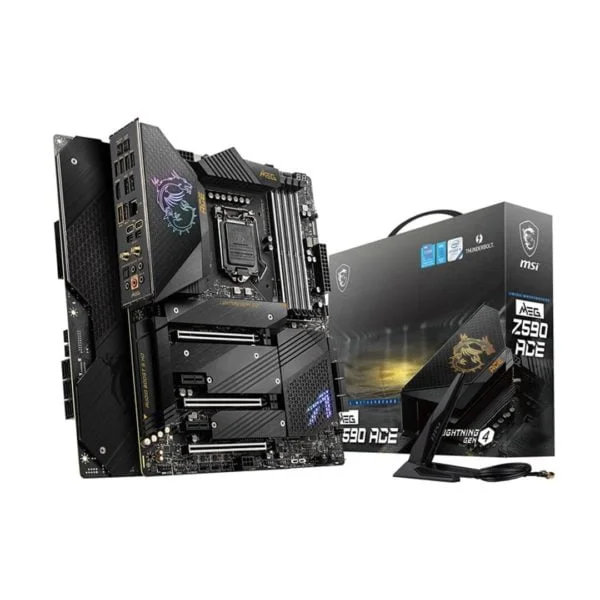 MSI MEG Z590 ACE - ATLAS GAMING - Carte Mère MSI Maroc - PC Gamer Maroc - Workstation Maroc