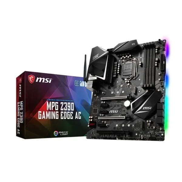 MSI MPG Z390 Gaming EDGE AC - ATLAS GAMING - Carte Mère MSI Maroc - PC Gamer Maroc - Workstation Maroc