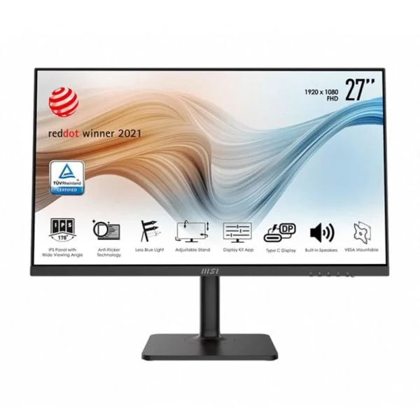 MSI Modern MD271P - ATLAS GAMING - Ecrans MSI Maroc - PC Gamer Maroc - Workstation Maroc