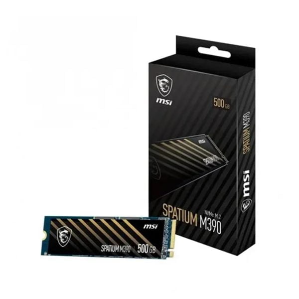 MSI SPATIUM M390 NVMe M.2 500GB - ATLAS GAMING - Stockage|Stockage 500GB MSI Maroc - PC Gamer Maroc - Workstation Maroc