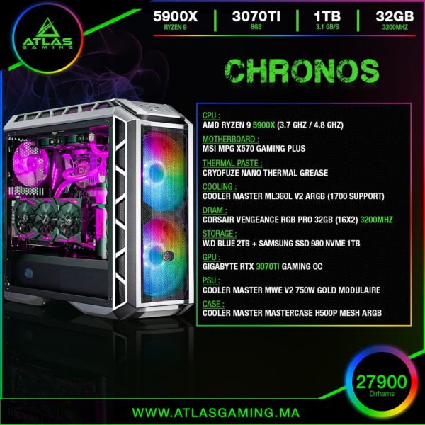 Chronos -  Atlas Gaming Maroc - sur Atlasgaming.ma