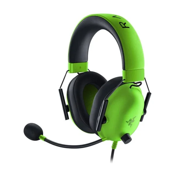 Razer BlackShark V2 X Green Edition - ATLAS GAMING - Casques Micro Razer Maroc - PC Gamer Maroc - Workstation Maroc