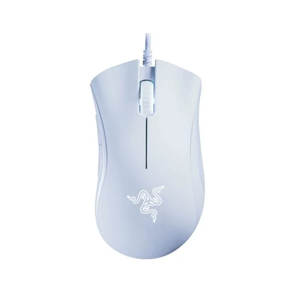 Razer DeathAdder Essential Blanc - ATLAS GAMING - Souris Razer Maroc - PC Gamer Maroc - Workstation Maroc