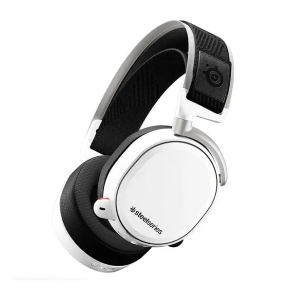 SteelSeries Arctis Pro Wireless White - ATLAS GAMING - Casques Micro SteelSeries Maroc - PC Gamer Maroc - Workstation Maroc