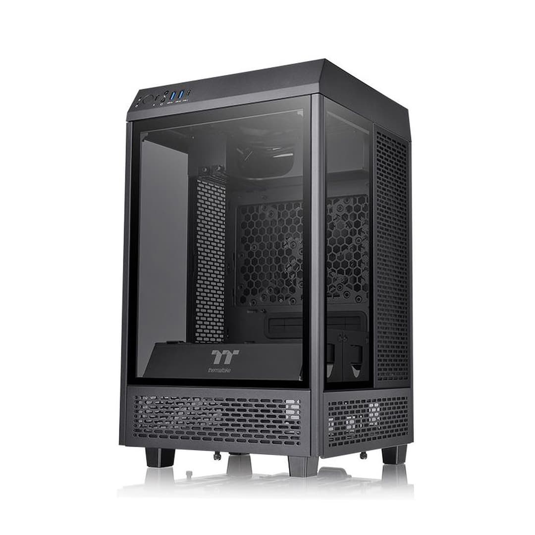 Thermaltake The Tower 100 - ATLAS GAMING - Boitiers|Boitiers RGB Thermaltake Maroc - PC Gamer Maroc - Workstation Maroc